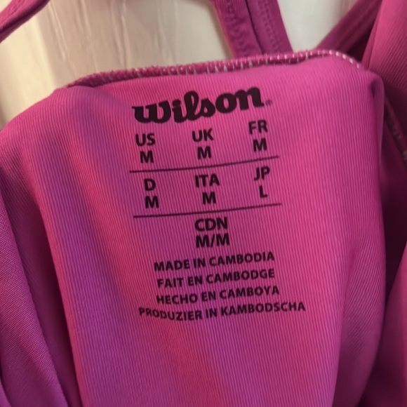 Wilson Pink Active Tank - Picture 5 of 6